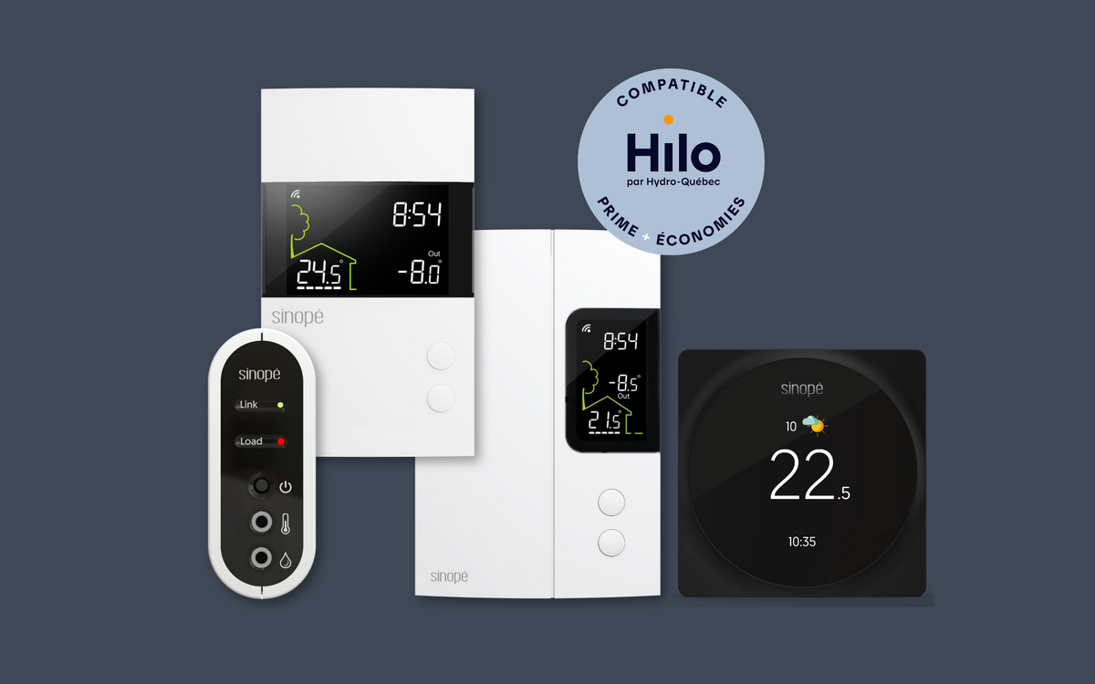3 raisons de connecter vos appareils Sinopé à Hilo!