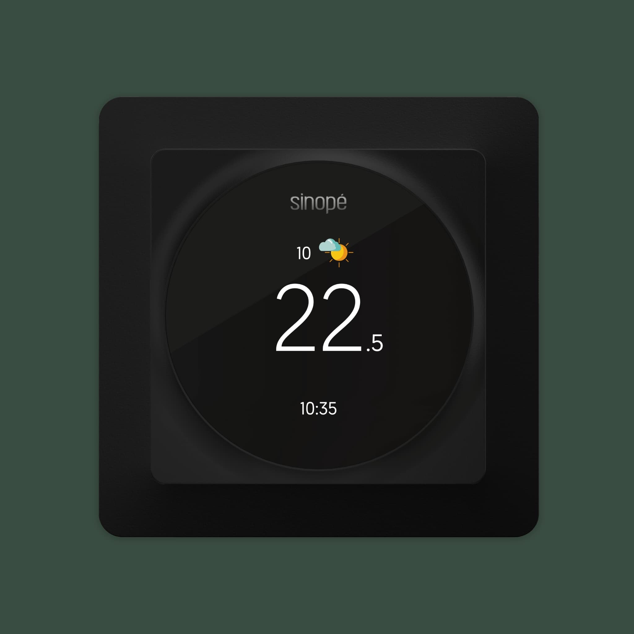 Decorative plate for HVAC Thermostat