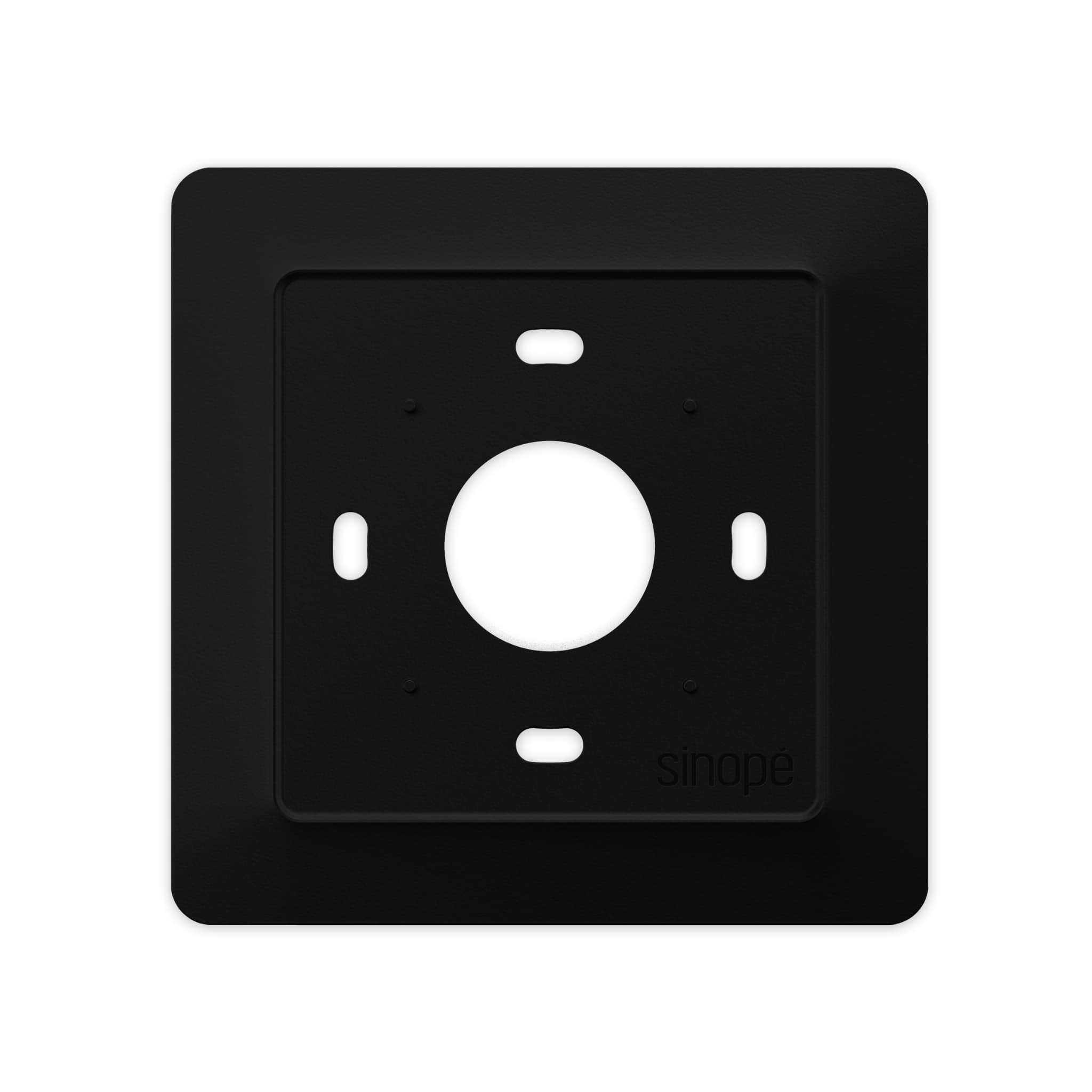 Decorative plate for HVAC Thermostat