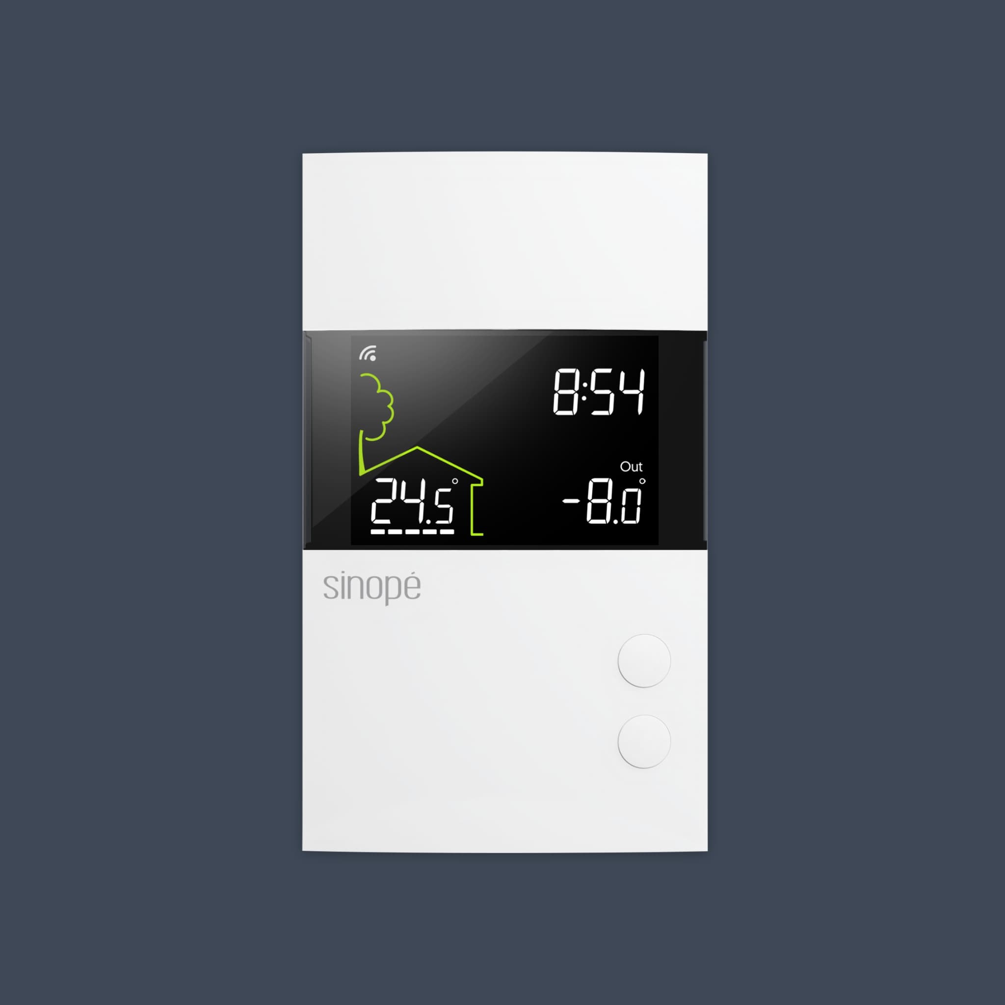 Thermostat intelligent Wi-Fi pour plancher chauffant