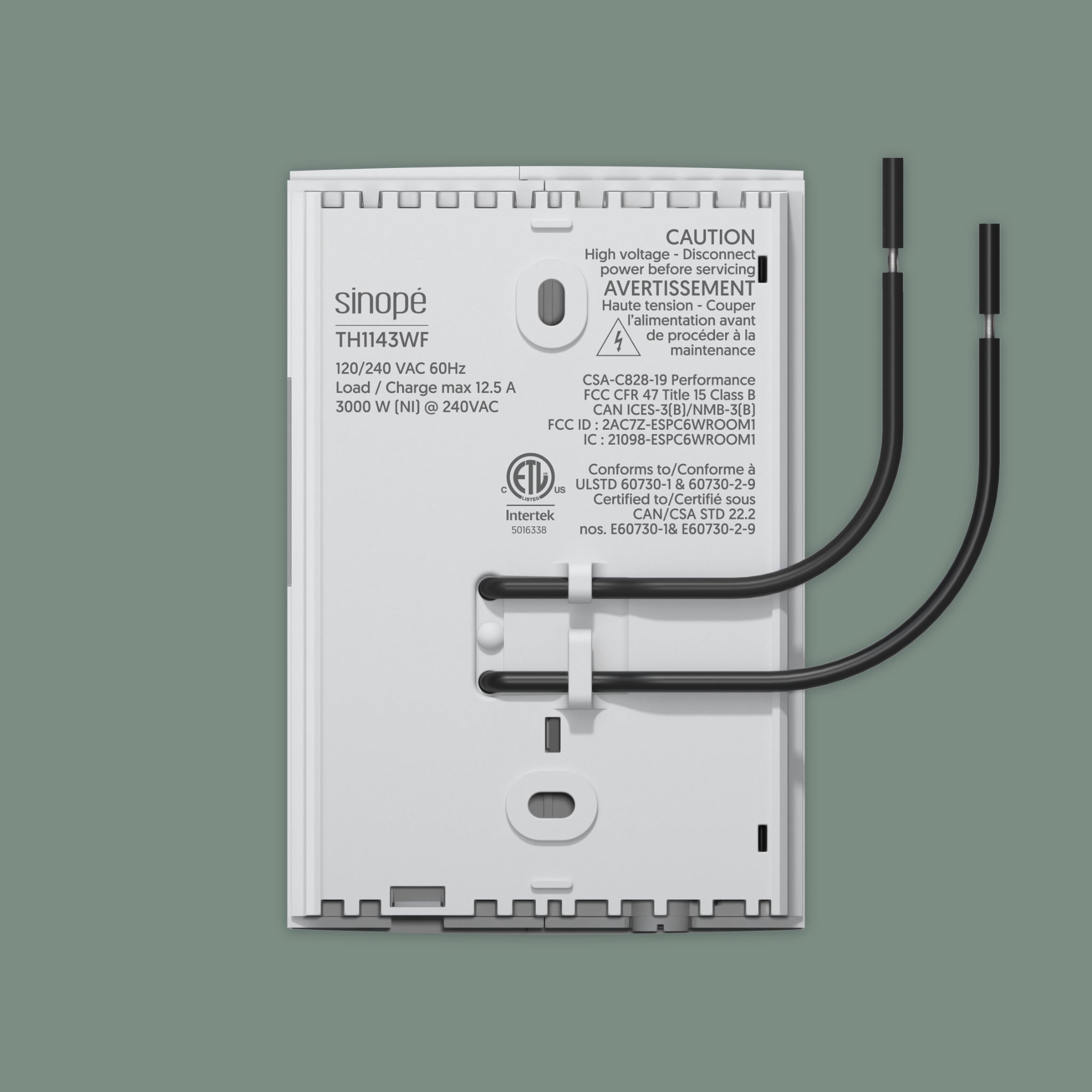 Thermostat plinthes électriques/Smart Thermostat for Baseboard#maximum_3000W