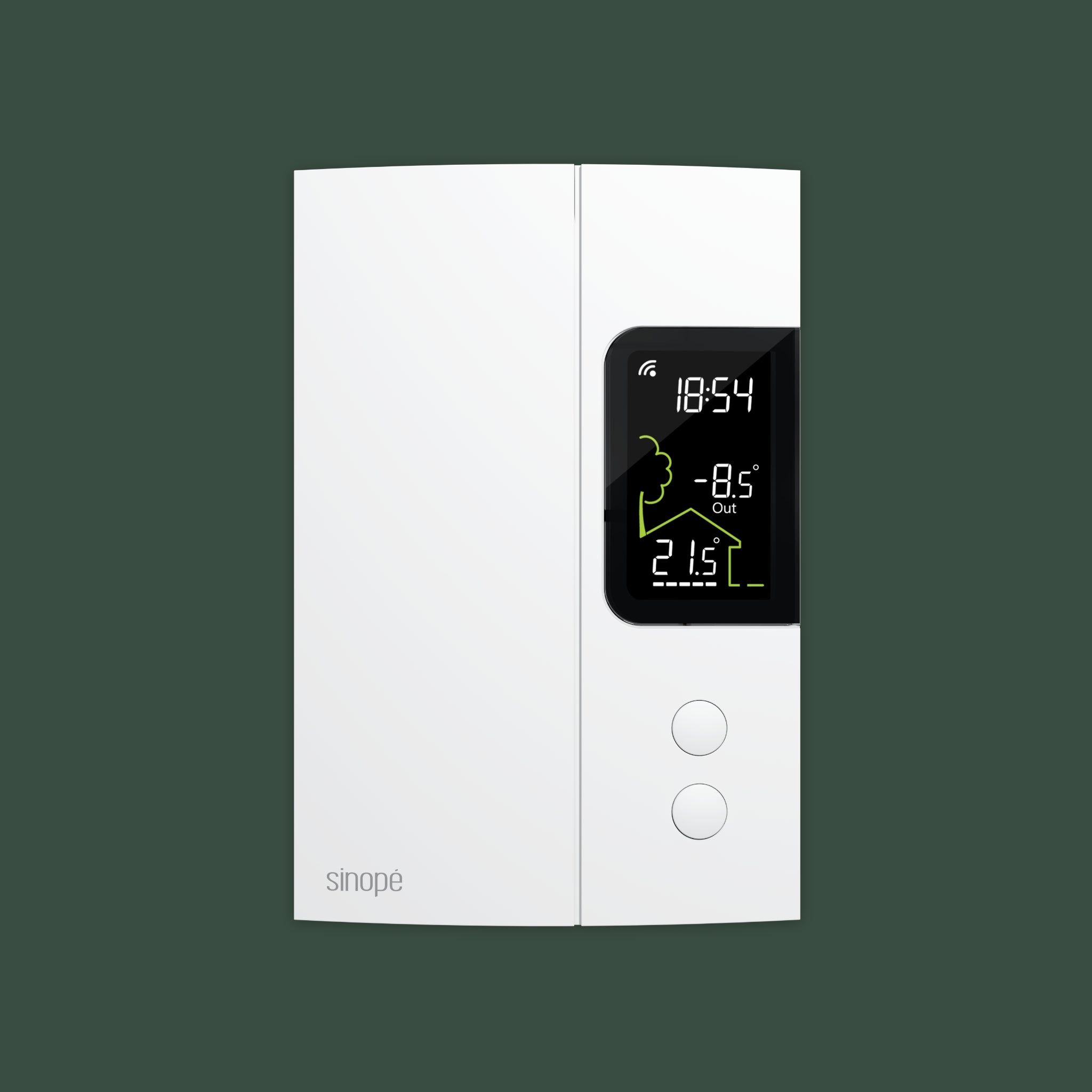 Thermostat intelligent pour plinthes électriques modèle TH1123WF-RFB