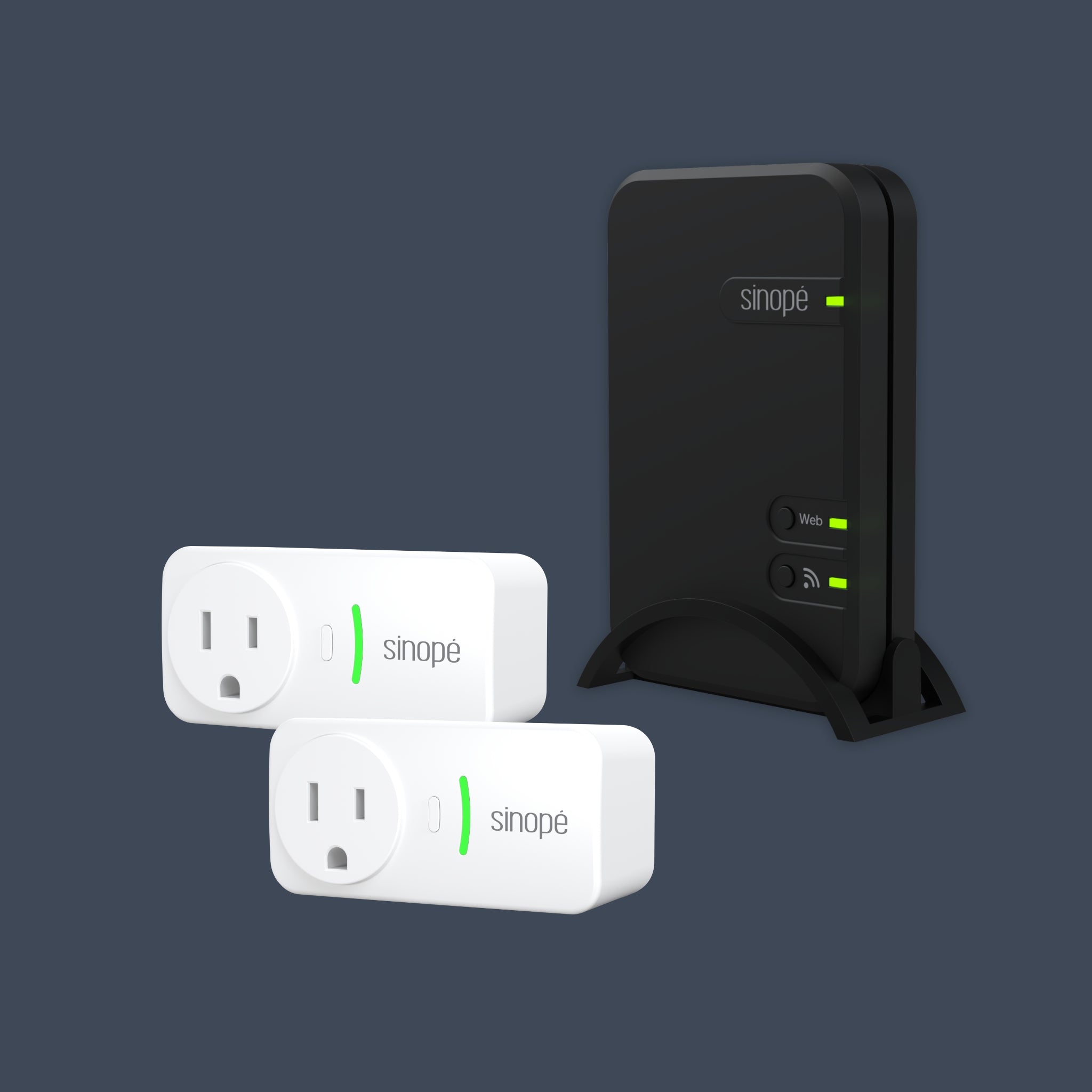 Ensemble de départ Zigbee incluant passerelle Sinopé GT130