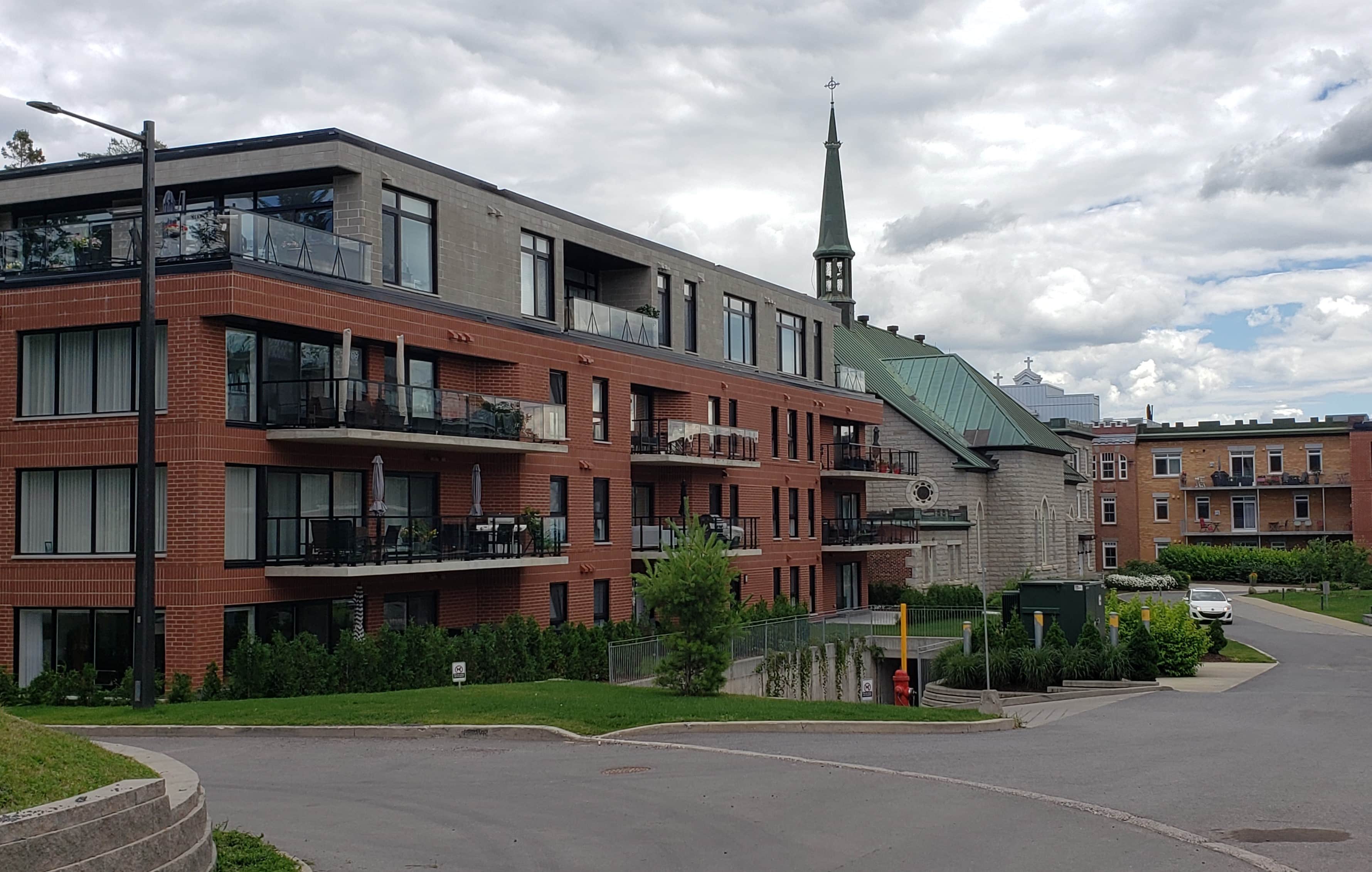 Bâtiment Domaine de Sillery Phase 4 à Québec qui est équipé de notre système Sedna
