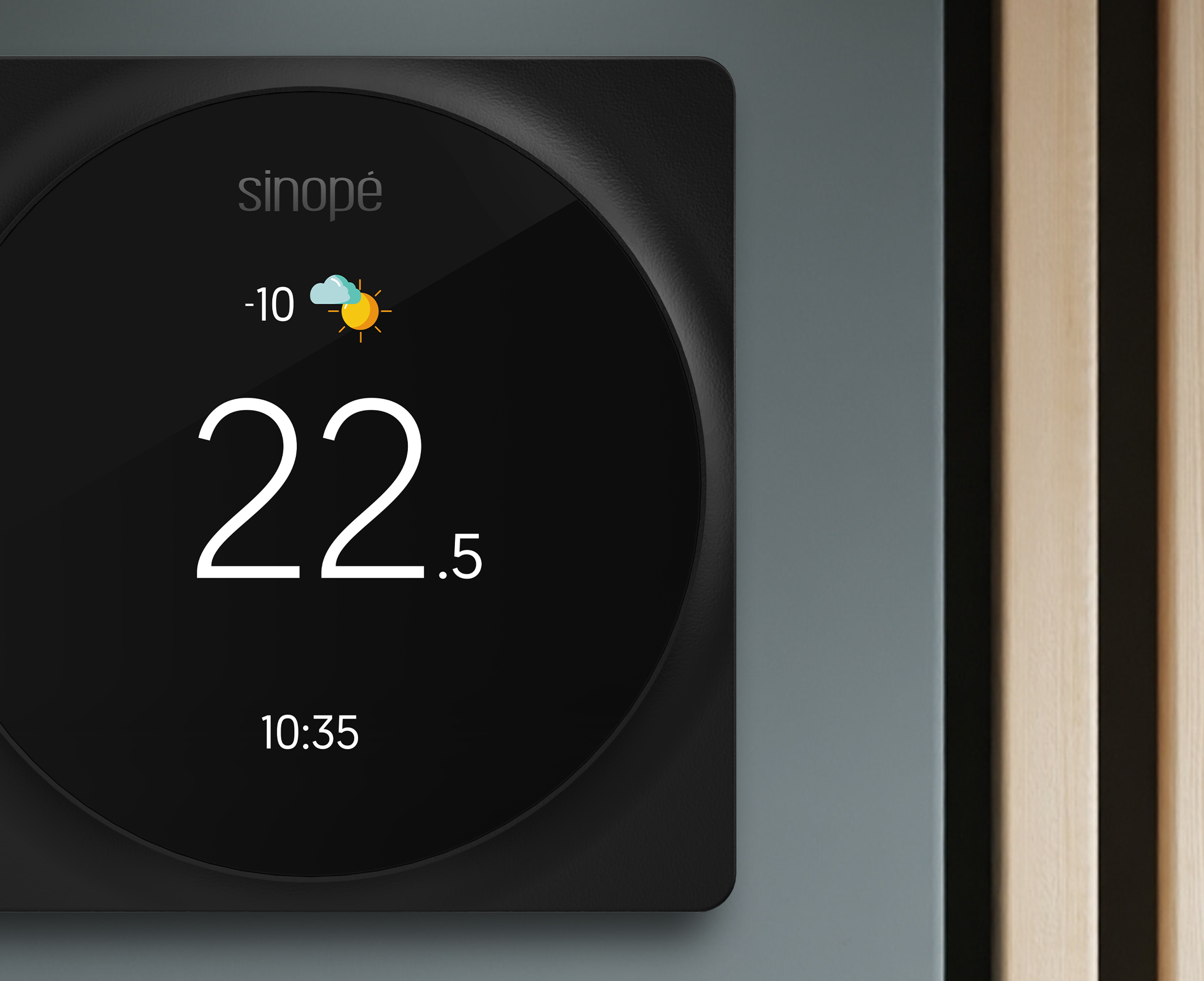 Hvac Smart Thermostat display