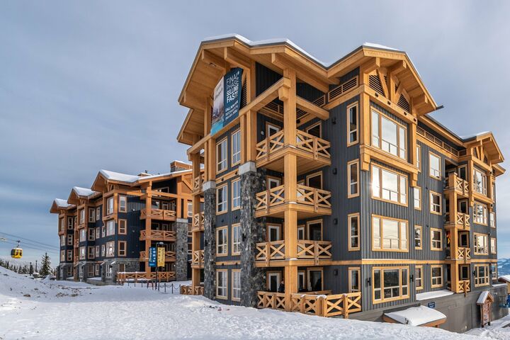 Station Stonegate à Big White en Colombie-Britannique qui est équipée de notre système Sedna