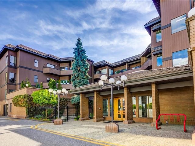 Bâtiment Barrington Square à Kelowna qui est équipé de notre système Sedna