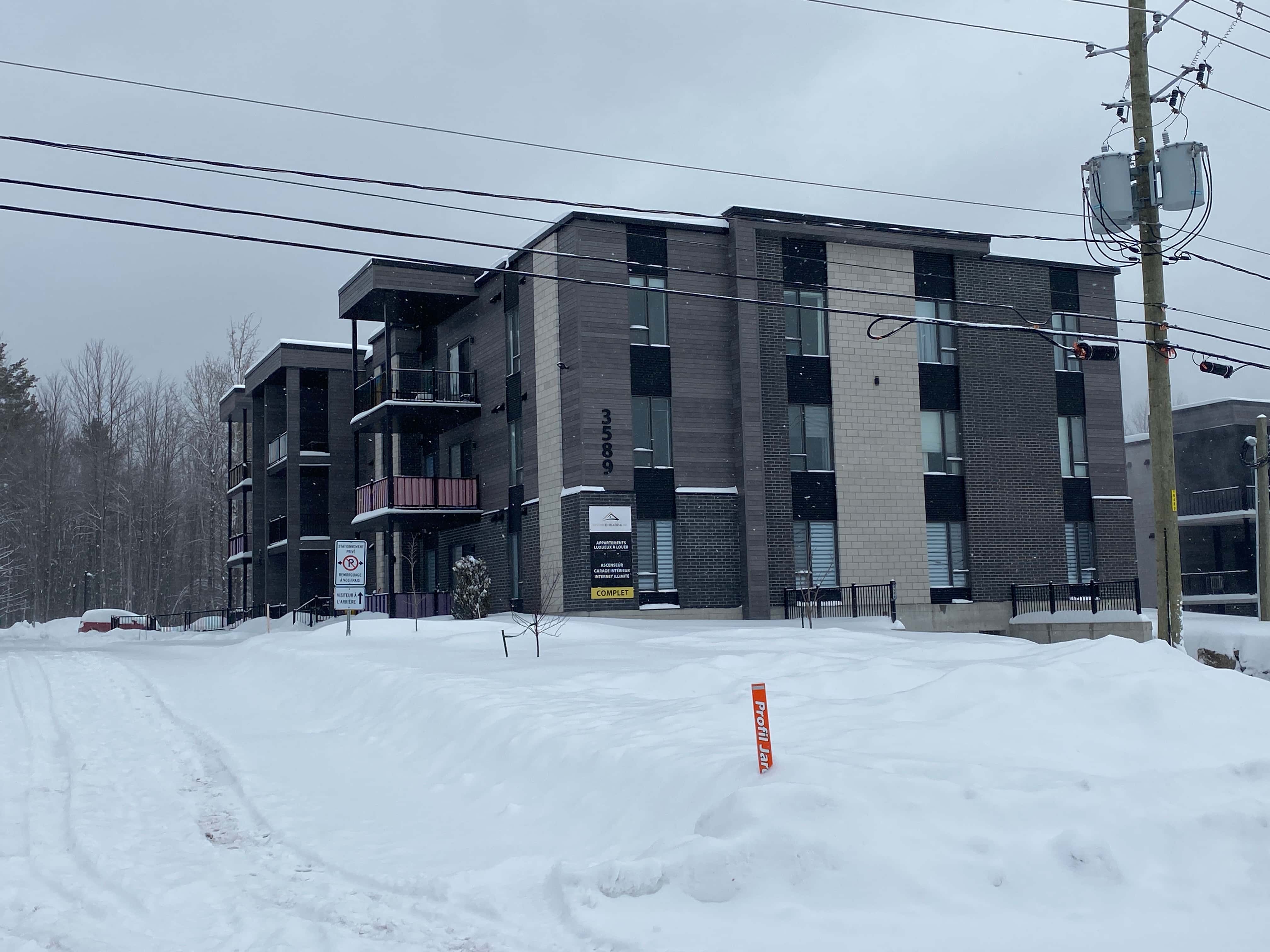 Bâtiment SDC Mario Côté à Sherbrooke qui est équipé de notre système Sedna