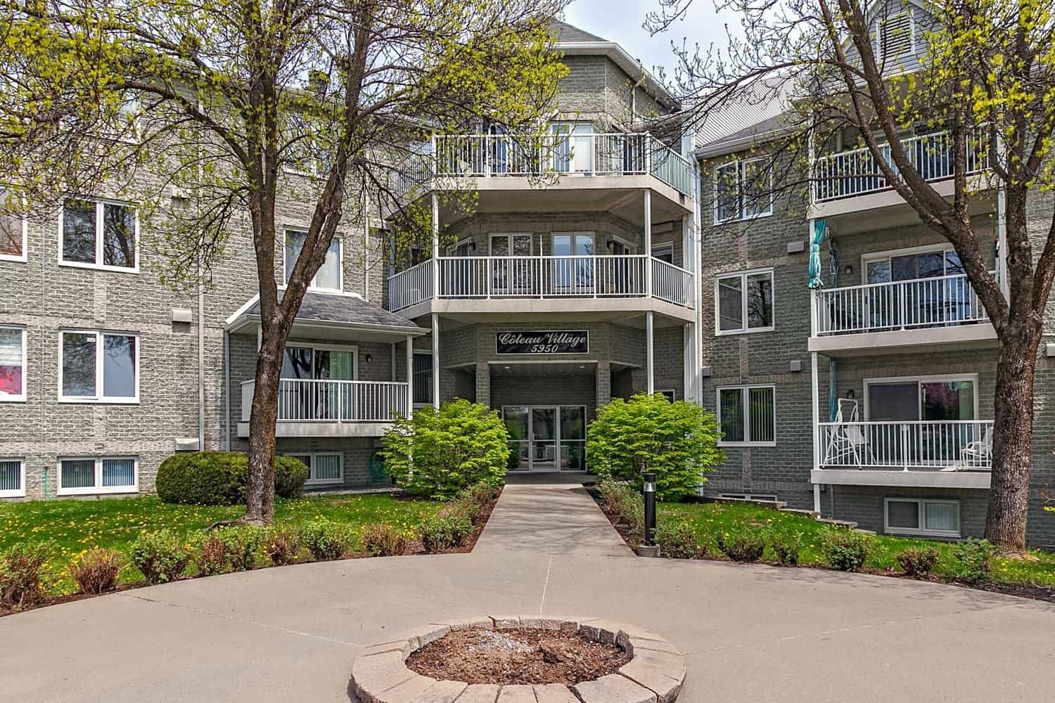 Bâtiment SDC Coteau Village à Québec qui est équipé de notre système Sedna
