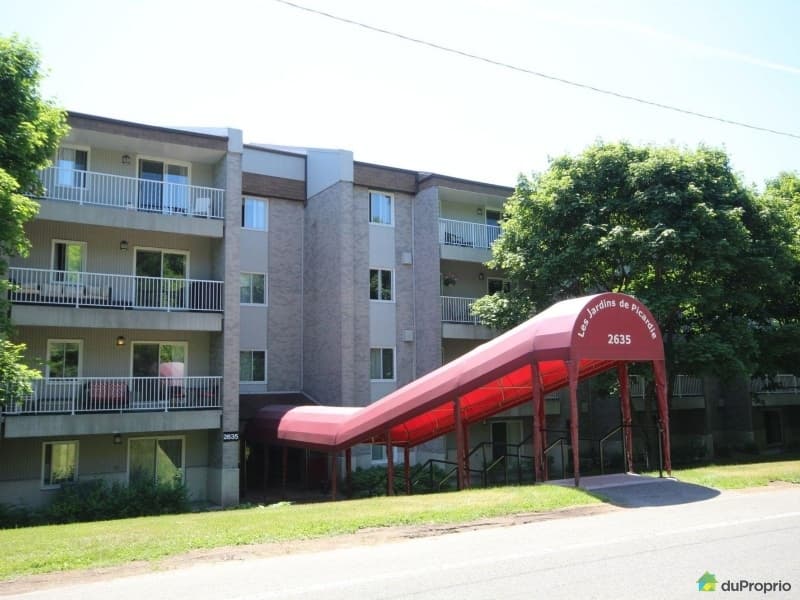 Bâtiment SDC Jardins de Picardie à Québec qui est équipé de notre système Sedna