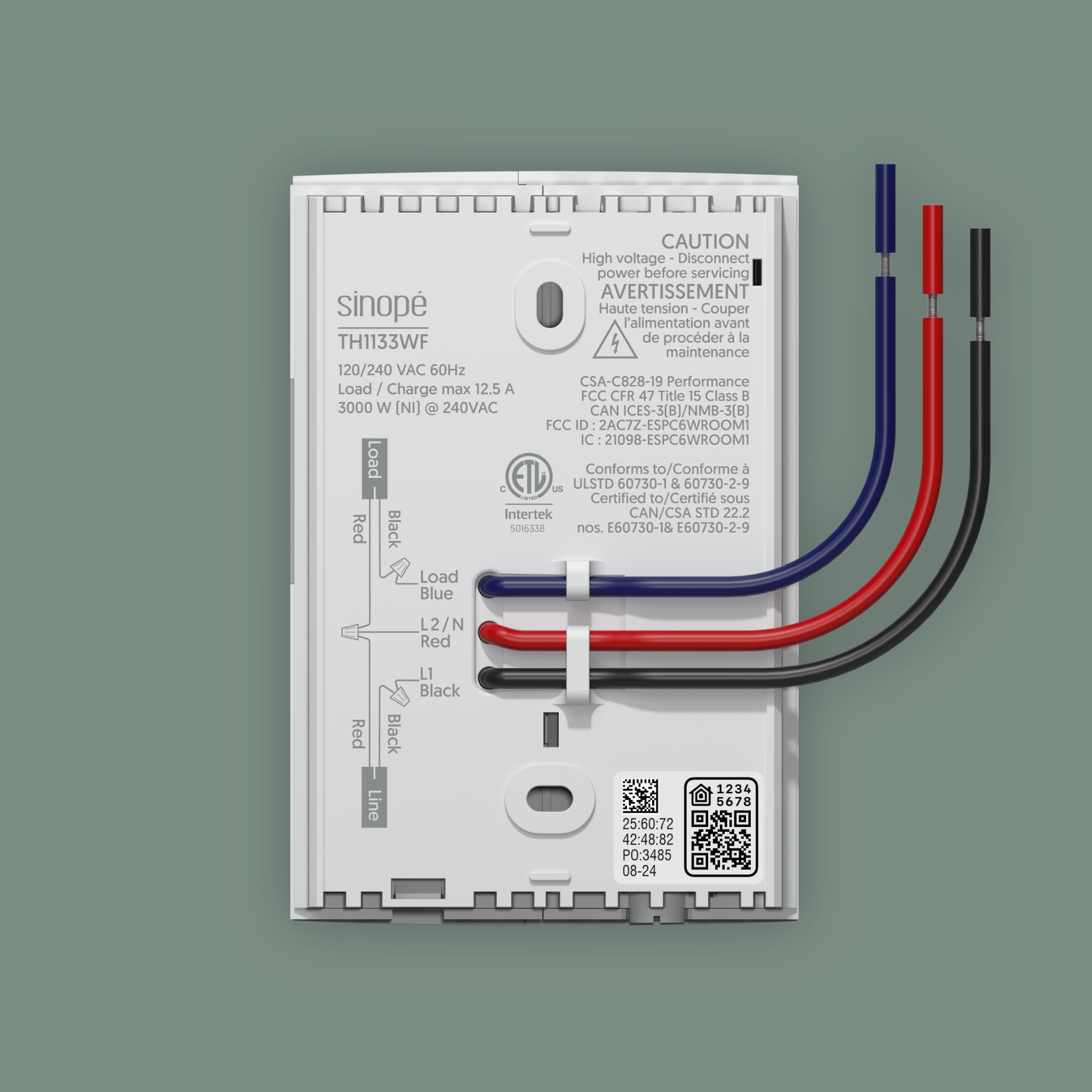 Thermostat Wiring Diagram Mysa Smart Thermostat For Baseboard