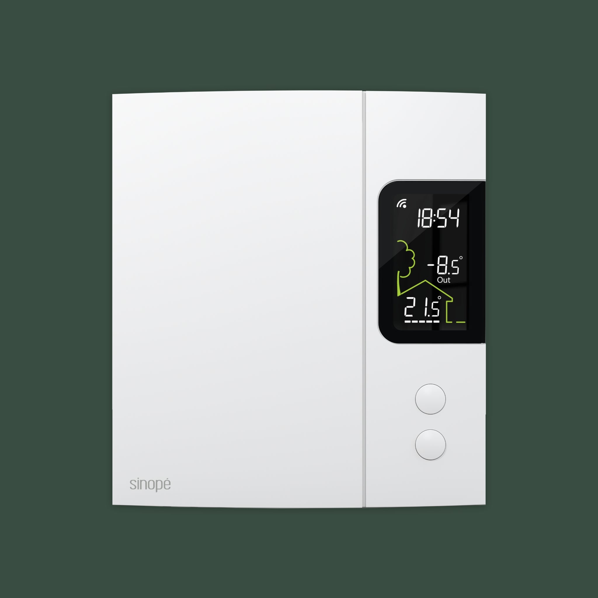 Thermostat intelligent pour plinthes électriques modèle TH1124WF-RFB
